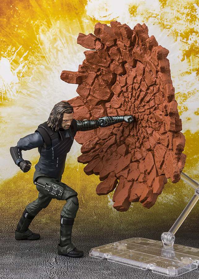 Guardians of the Galaxy Aiw Bucky & Tamashii Effect Impact Actionfigur S.H.Figuarts Bandai
