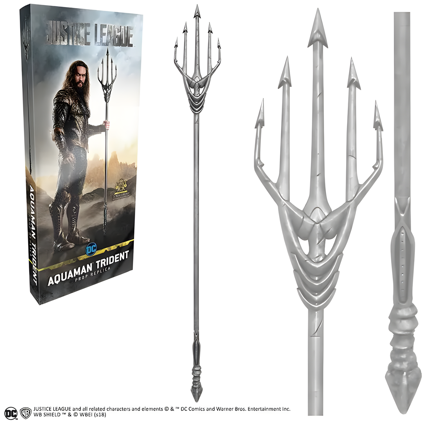 Justice League – Aquaman Dreizack Prop Replika – 186 cm – The Noble Collection