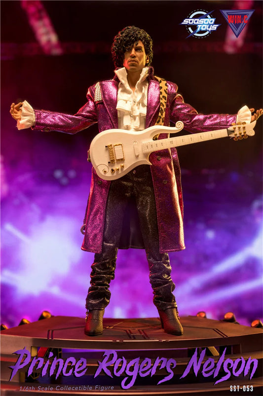 Prinz Rockstar 12" Purple Rain Actionfigur SST-053 Scale 1/6