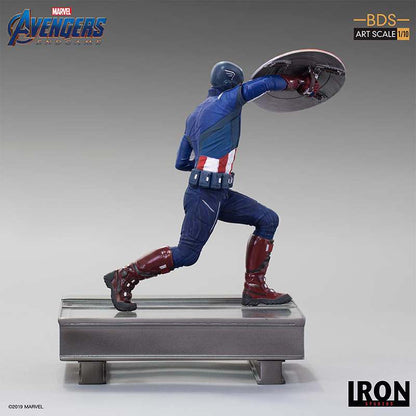 Ae Captain America 2012 1/10 Art Statue 20cm Iron Studios