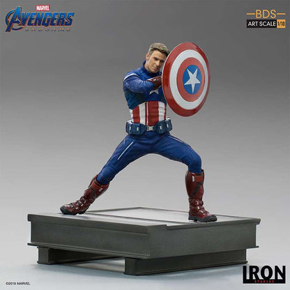 Ae Captain America 2023 1/10 Art Statue 18cm Iron Studios