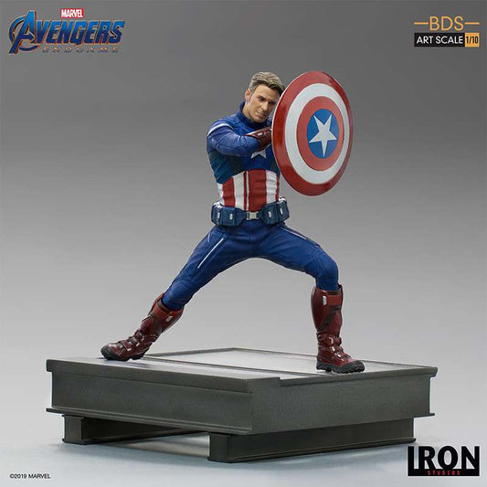 Ae Captain America 2023 1/10 Art Statue 18cm Iron Studios