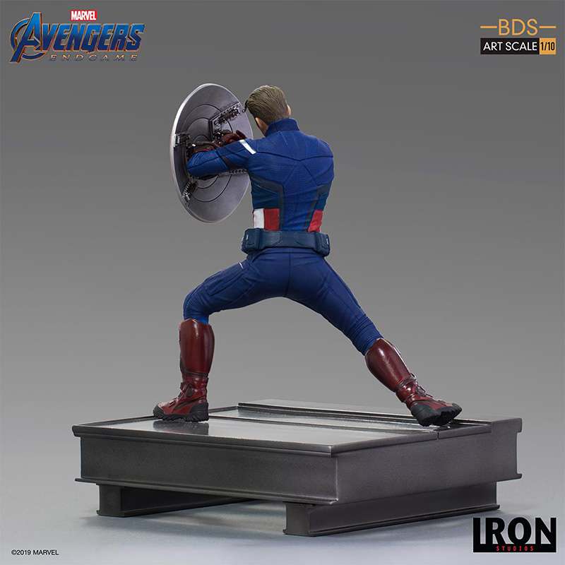 Ae Captain America 2023 1/10 Art Statue 18cm Iron Studios