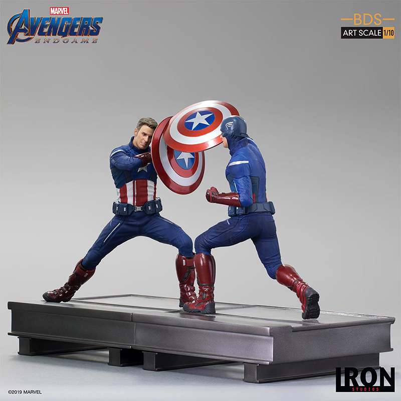 Ae Captain America 2023 1/10 Art Statue 18cm Iron Studios