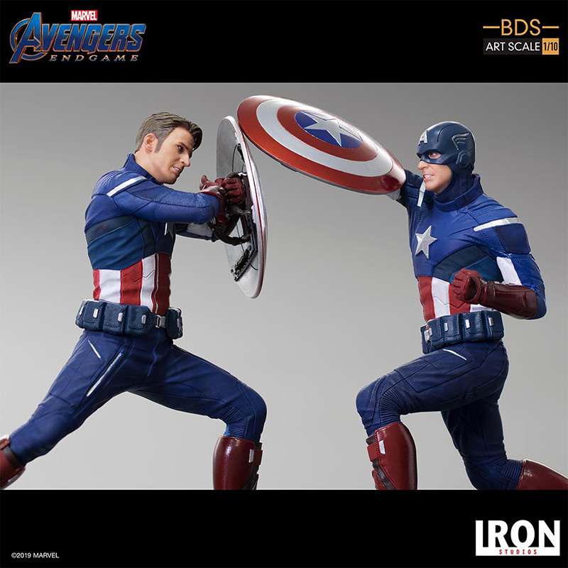 Ae Captain America 2023 1/10 Art Statue 18cm Iron Studios