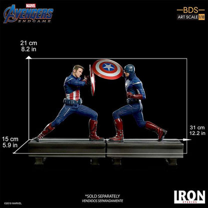 Ae Captain America 2023 1/10 Art Statue 18cm Iron Studios
