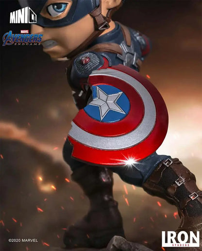 Avengers: Endgame – Captain America mit Mjolnir – MiniCo Statue – Iron Studios
