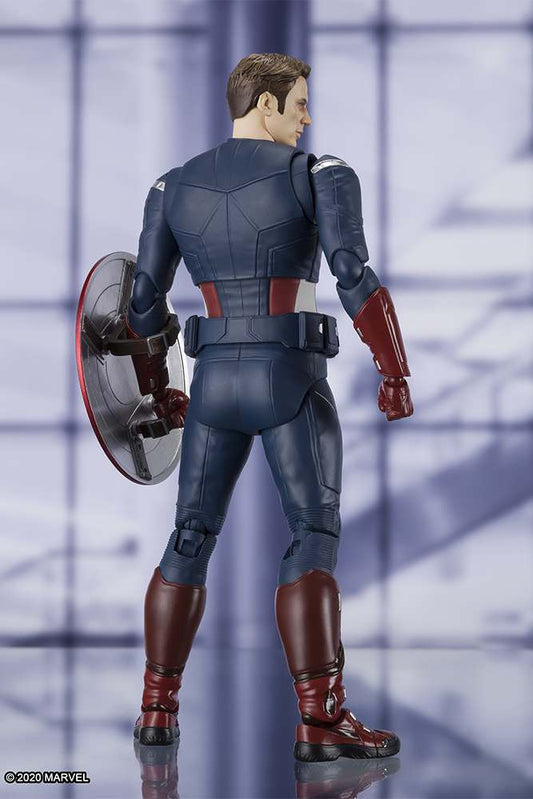 Ae Captain America Actionfigur Cap Vs Cap S.H.Figuarts 17cm Bandai