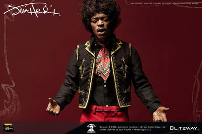 Jimi Hendrix 1/6 Af Actionfigur Blitzway 30cm