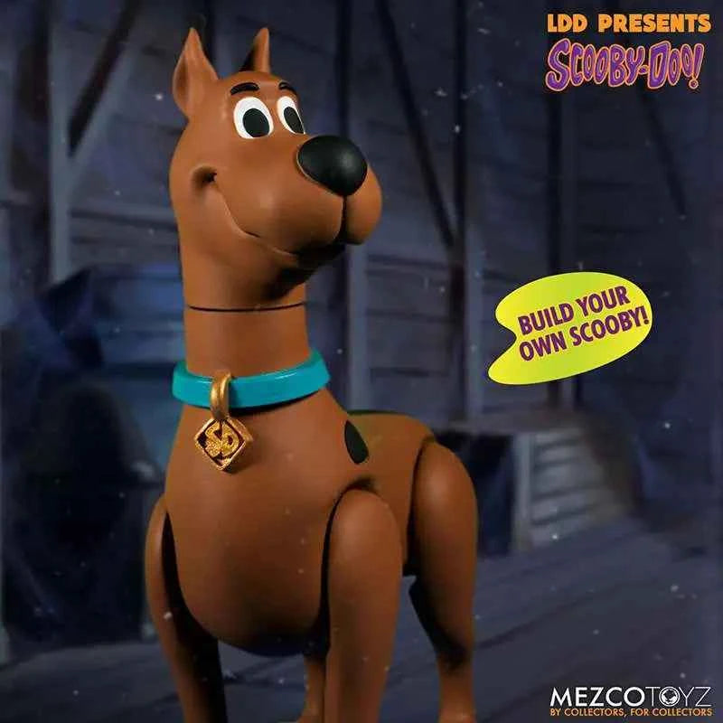 Mezco LDD Presents Scooby-Doo & Mystery Inc. 4er Set – Inkl. Scooby-Doo Build-A-Figure