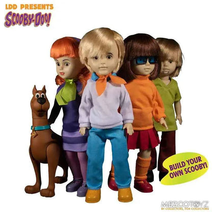Mezco LDD Presents Scooby-Doo & Mystery Inc. 4er Set – Inkl. Scooby-Doo Build-A-Figure