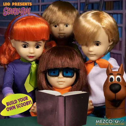 Mezco LDD Presents Scooby-Doo & Mystery Inc. 4er Set – Inkl. Scooby-Doo Build-A-Figure