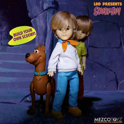 Mezco LDD Presents Scooby-Doo & Mystery Inc. 4er Set – Inkl. Scooby-Doo Build-A-Figure