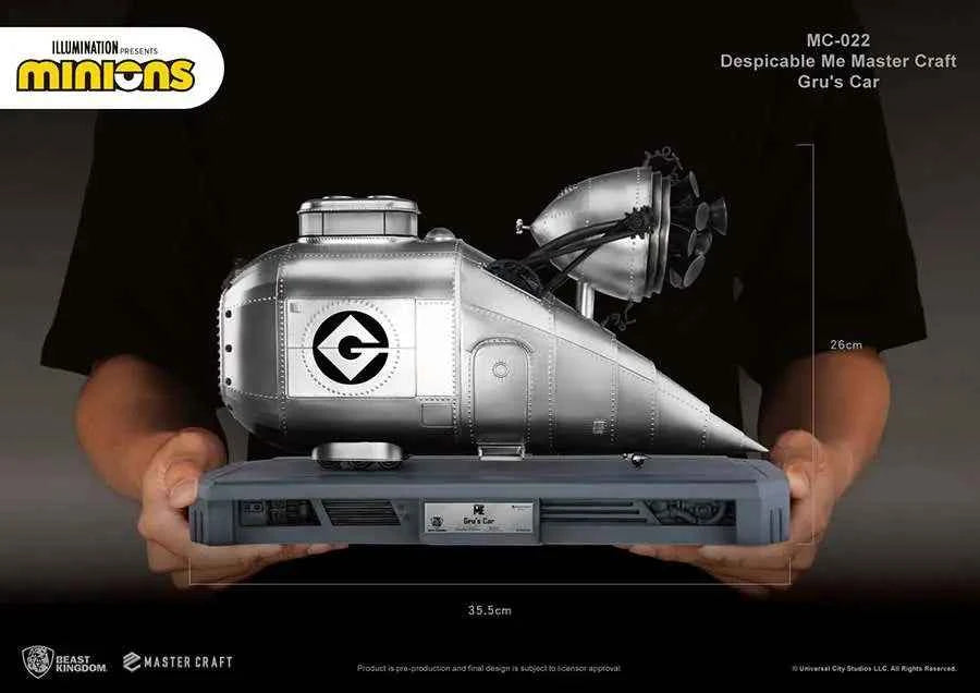 Beast Kingdom Master Craft MC-022: Ich – Einfach unverbesserlich – Gru's Car (Grumobil) Statue