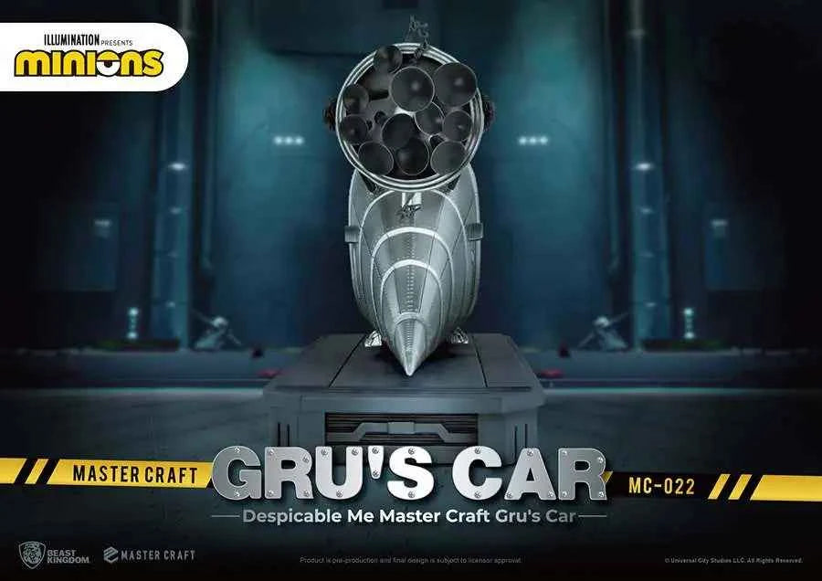 Beast Kingdom Master Craft MC-022: Ich – Einfach unverbesserlich – Gru's Car (Grumobil) Statue