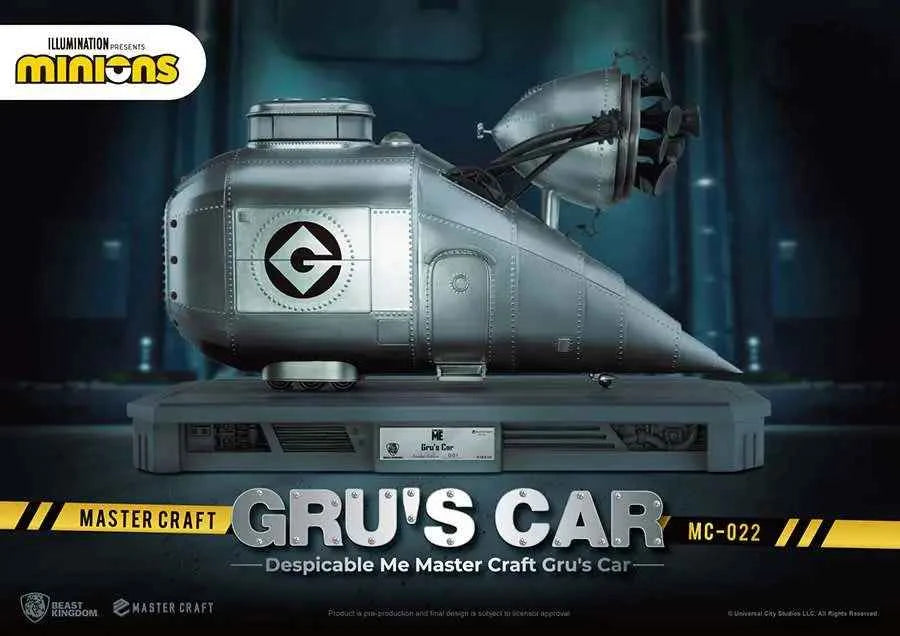 Beast Kingdom Master Craft MC-022: Ich – Einfach unverbesserlich – Gru's Car (Grumobil) Statue