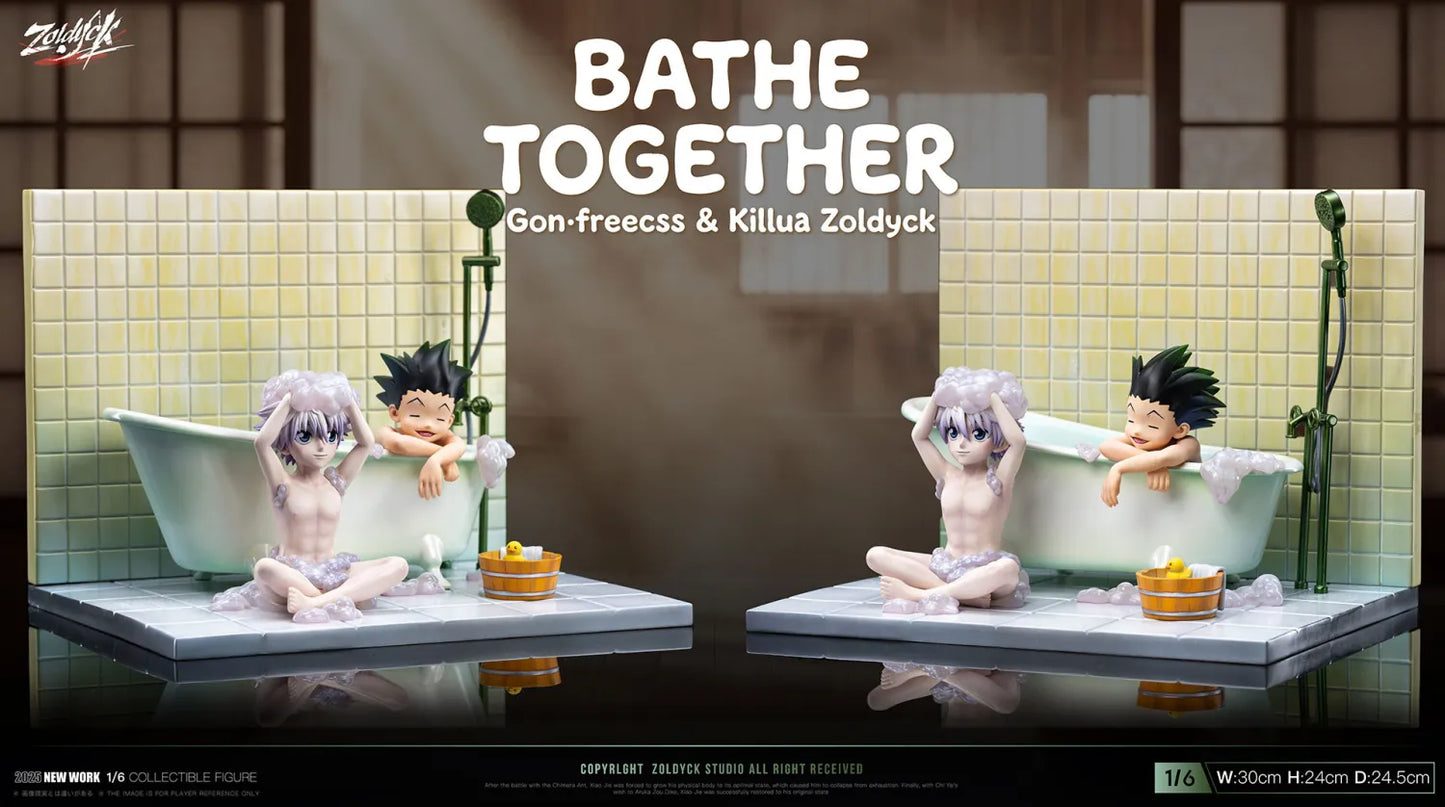 Zoldyck Studio HUNTER×HUNTER: Bathe Together Gon Freecss & Killua Zoldyck – Premium Sammler-Diorama