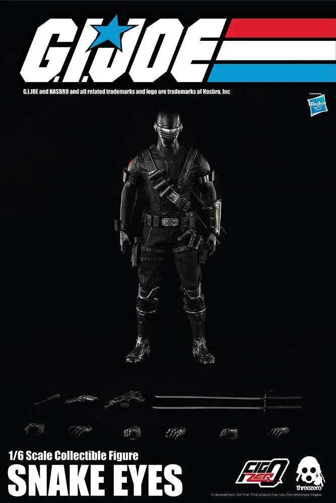 Threezero G.I. Joe Snake Eyes – High-End Actionfigur 1/6 Scale (30 cm)