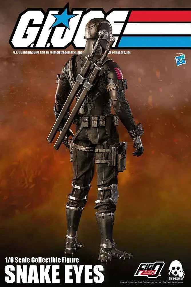 Threezero G.I. Joe Snake Eyes – High-End Actionfigur 1/6 Scale (30 cm)