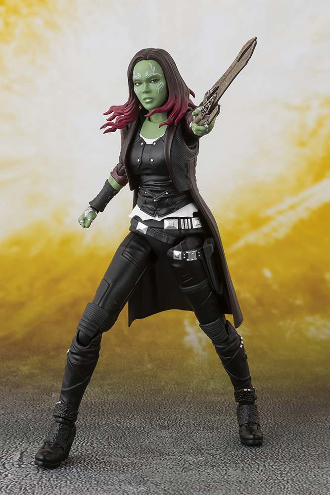 Guardians of the Galaxy Aiw Gamora Actionfigur S.H.Figuarts Bandai
