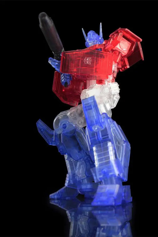 Flame Toys Transformers: Optimus Prime (IDW Ver. Clear) – Furai Model Kit (SDCC Exklusiv)