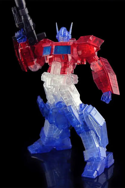 Flame Toys Transformers: Optimus Prime (IDW Ver. Clear) – Furai Model Kit (SDCC Exklusiv)