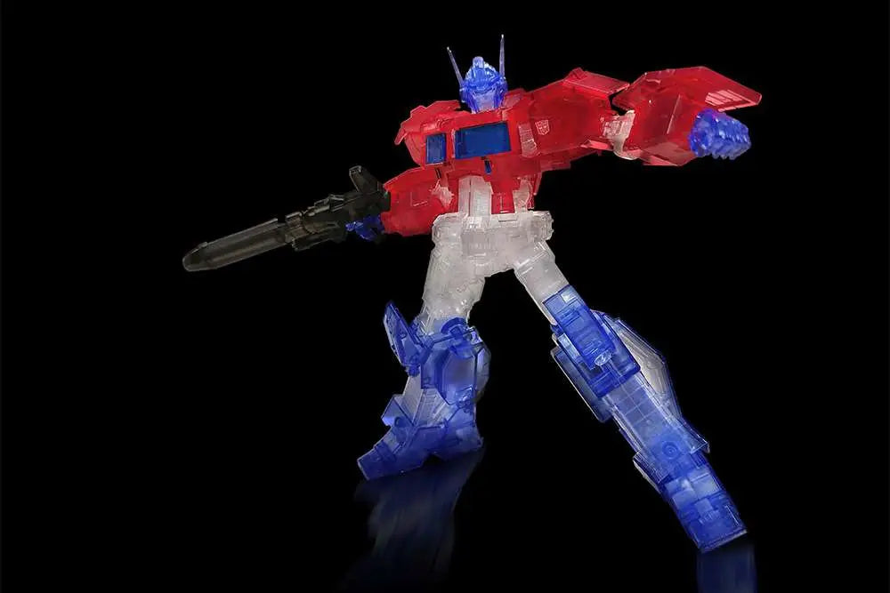 Flame Toys Transformers: Optimus Prime (IDW Ver. Clear) – Furai Model Kit (SDCC Exklusiv)