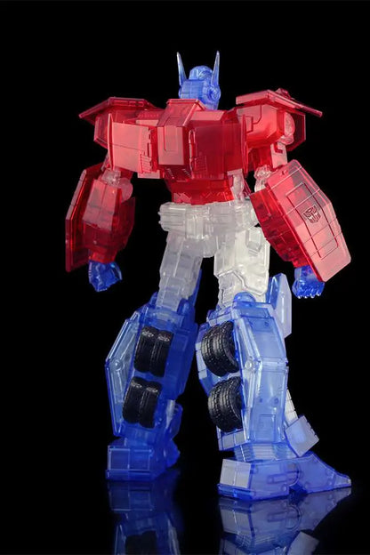 Flame Toys Transformers: Optimus Prime (IDW Ver. Clear) – Furai Model Kit (SDCC Exklusiv)