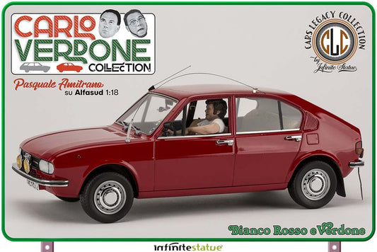 Amitrano on Alfasud Alfa 1:18 Carlo Verdone Collection Infinite Statue