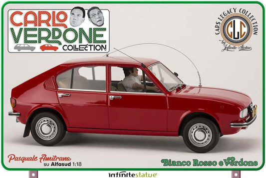 Amitrano on Alfasud Alfa 1:18 Carlo Verdone Collection Infinite Statue