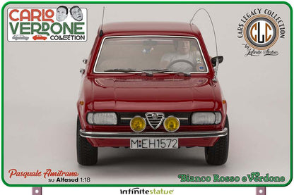 Amitrano on Alfasud Alfa 1:18 Carlo Verdone Collection Infinite Statue