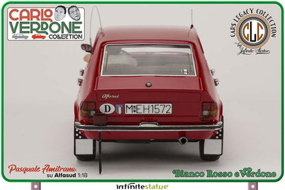 Amitrano on Alfasud Alfa 1:18 Carlo Verdone Collection Infinite Statue