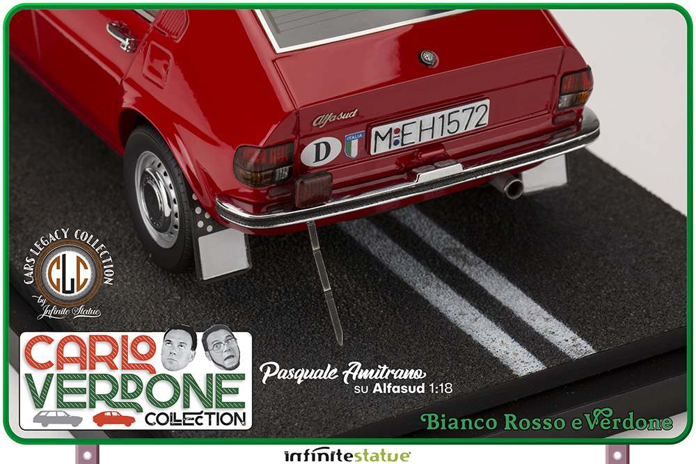 Amitrano on Alfasud Alfa 1:18 Carlo Verdone Collection Infinite Statue