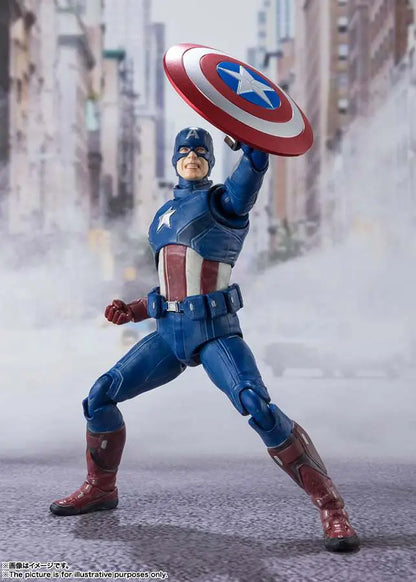 The Avengers – Captain America (Avengers Assemble Edition) S.H. Figuarts – Bandai