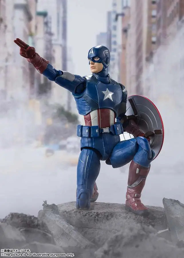 The Avengers – Captain America (Avengers Assemble Edition) S.H. Figuarts – Bandai