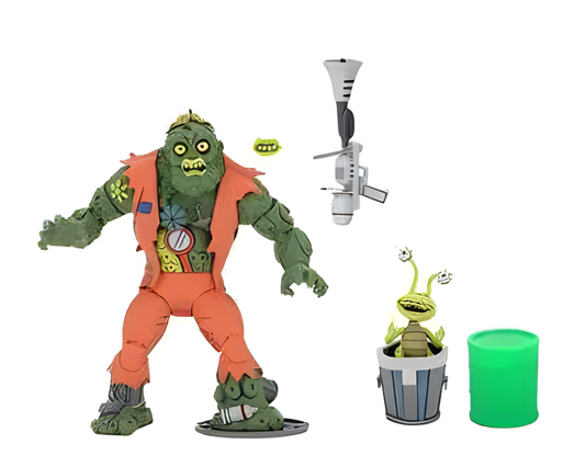 NECA TMNT Cartoon Ultimate Muckman & Joe Eyeball Actionfigur
