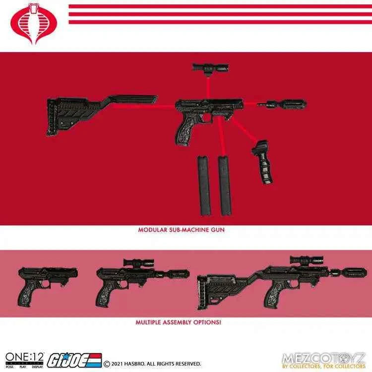 Mezco One:12 Collective G.I. Joe: Destro – Premium Actionfigur (16 cm)