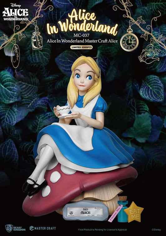 Disney Alice im Wunderland – Meisterstück Statue 36cm Beast Kingdom