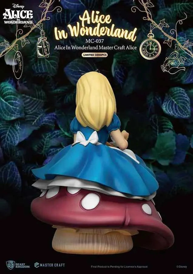 Disney Alice im Wunderland Master Craft Statue 36 cm – Beast Kingdom - Actionfigurenwelt - Actionfigur Sammlerstück