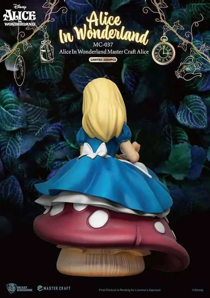 Disney Alice im Wunderland Master Craft Statue 36 cm – Beast Kingdom - Actionfigurenwelt - Actionfigur Sammlerstück