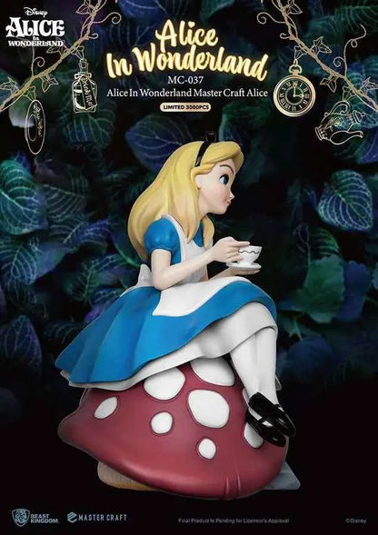 Disney Alice im Wunderland Master Craft Statue 36 cm – Beast Kingdom - Actionfigurenwelt - Actionfigur Sammlerstück