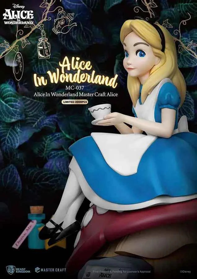 Disney Alice im Wunderland Master Craft Statue 36 cm – Beast Kingdom - Actionfigurenwelt - Actionfigur Sammlerstück
