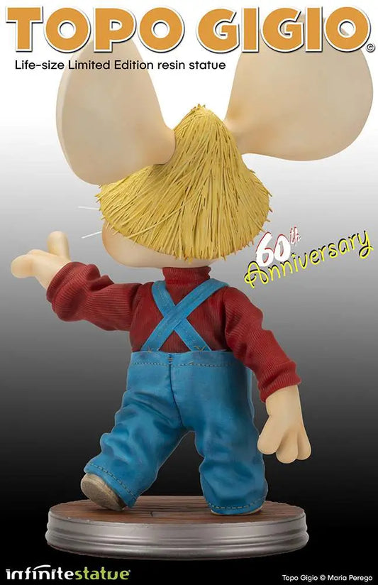 Topo Gigio Lebensgroße Statue (1:1) | Infinite Statue 60th Anniversary