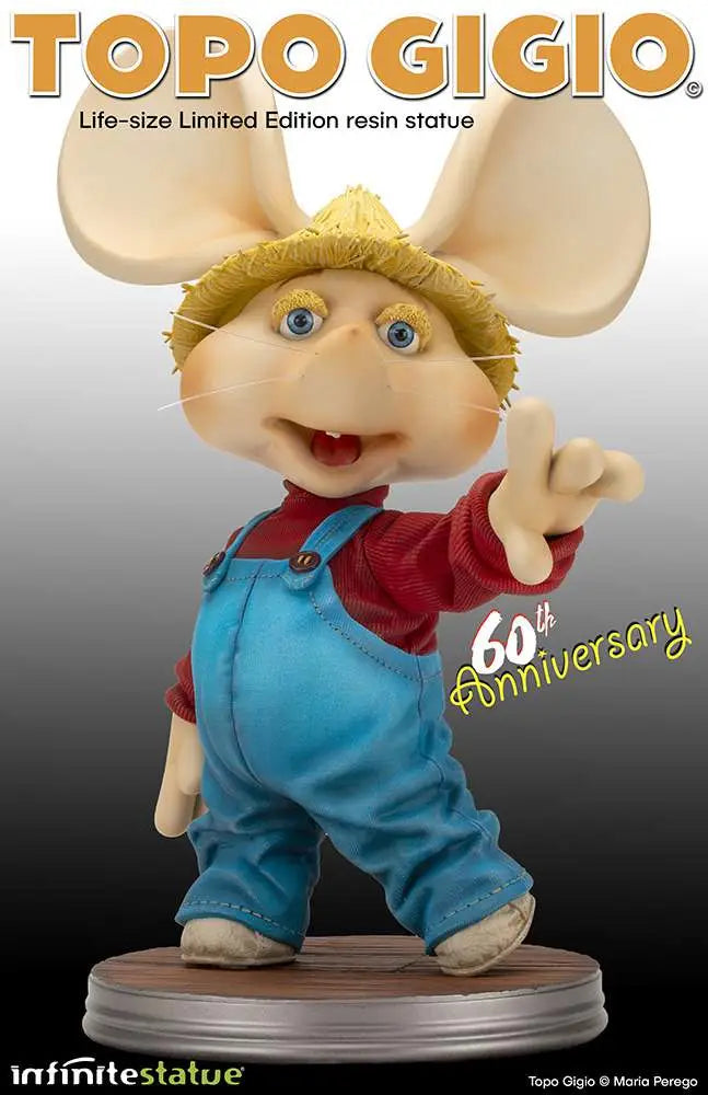 Topo Gigio Lebensgroße Statue (1:1) | Infinite Statue 60th Anniversary