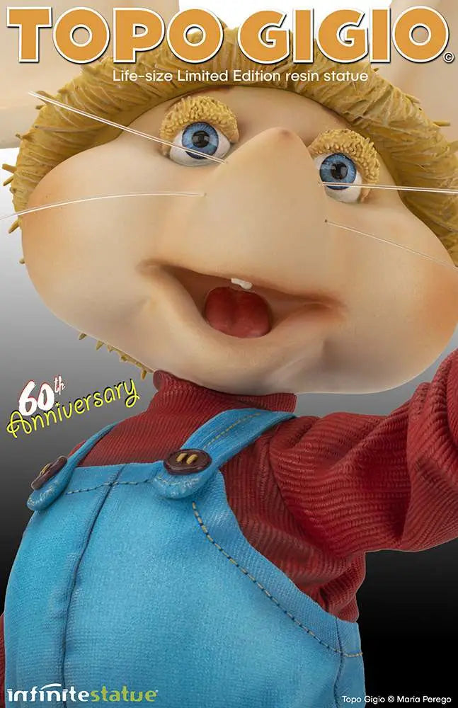 Topo Gigio Lebensgroße Statue (1:1) | Infinite Statue 60th Anniversary