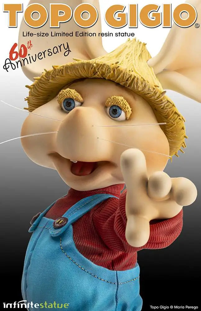Topo Gigio Lebensgroße Statue (1:1) | Infinite Statue 60th Anniversary