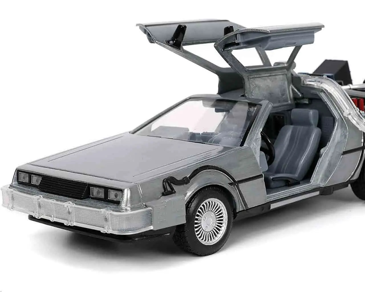 Zurück in die Zukunft – DeLorean Time Machine 1:24 Die-Cast Modell mit Licht – Jada Toys