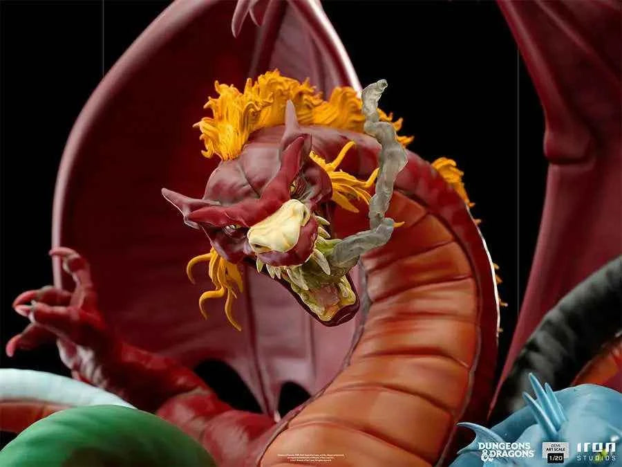 Iron Studios Demi Art Scale 1/20: Dungeons & Dragons – Tiamat Battle Diorama