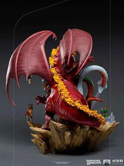 Iron Studios Demi Art Scale 1/20: Dungeons & Dragons – Tiamat Battle Diorama