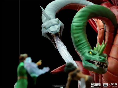 Iron Studios Demi Art Scale 1/20: Dungeons & Dragons – Tiamat Battle Diorama